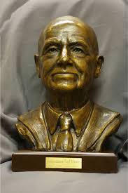 Bronze bust for Aircraft Carrier USS CARL VINSON - Carl-Vinson-bronze-bust