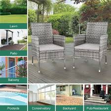 gardenkraft 10249 outdoor garden chairs