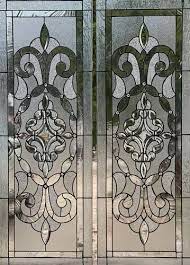 Bevelled Beveled Glass Panel