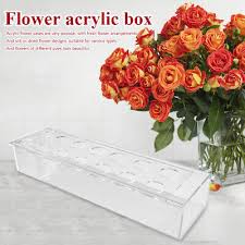 Acrylic Rose Flower Box Creative Chic
