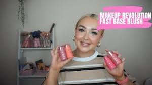 makeup revolution new fast base blush