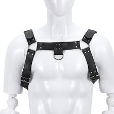D8jV Male PU Leather Exotic SM Tops Fetish Gay Chest Harness Adjustable  Harness Belts Punk Rave Cost | Shopee Philippines