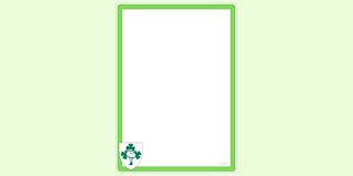 Ireland Rugby Crest Page Border