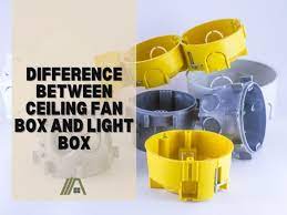 Ceiling Fan Box And Light Box