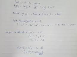 What ' s left will be the other factor of your polynomial. How To Find Roots For A Cubic Equation Quora