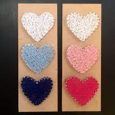 3 Hearts Wall Art