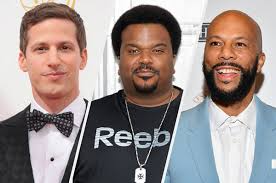 Craig robinson is an american actor, comedian, musician, and singer. Andy Samberg Craig Robinson And Common Join Super High