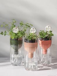 How To Make Self Watering Herb Planters