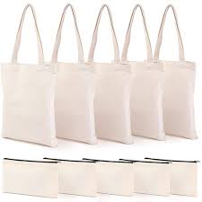 canvas pencil pouch tote bags set diy