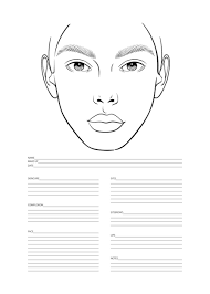face chart images free on