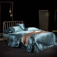 mulberry silk bed sheets bedding set