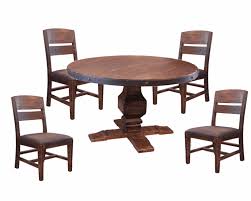 Free shipping on orders of $35+ and save 5% every day with your target redcard. Rustic Round Pedestal Dining Table Set Round Pedestal Dining Table Set