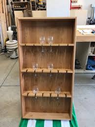 Wine Glass Display Cedar Creek Woodcraft