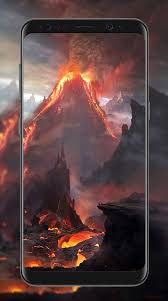 Das meer und ein vulkanausbruch wallpaper. Vulkan Hintergrundbilder Fur Android Apk Herunterladen