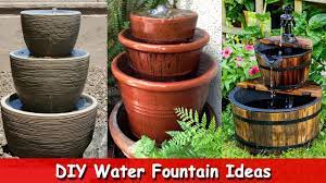 27 diy water fountain ideas that will