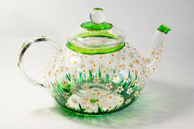 Tea Pots Glass Teapot Fl Tea