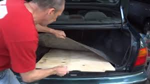 spare tire cover trunk board