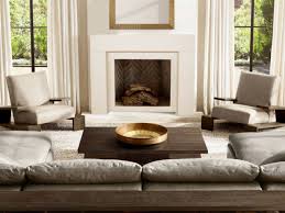 Modern Elemental Fireplace Mantel
