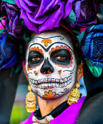 how to wear sugar skull makeup without