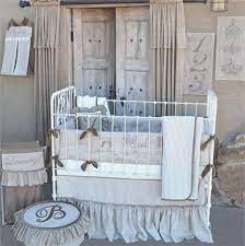 french farmhouse crib bedding set