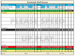 Course Layout & Scorecard - Modesto Golf Courses