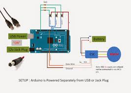 arduino esc and brushless motor