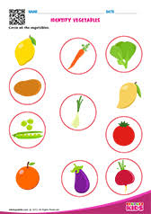 Free Printable Fruits And Vegetables Worksheets For Pre K
