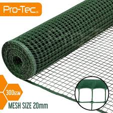 1m Plastic Mesh Fencing 50mm X 50mm