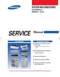 samsung mini dvm series service manual