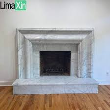 Modern Design Marble Fireplace Mantel