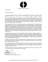 Writing a letter to a government official can be a great way to weigh in on whats going on in your nation state or locality. Letter Of Recommendation From Luis Colon President Ceo