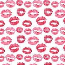 pop art kiss fabric wallpaper and home