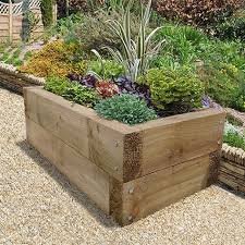 Sleeper Raised Bed Taylor Made Planters