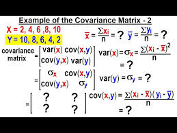 the covariance matrix