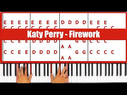 katy perry firework piano tutorial
