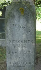 John Thomas Zemanek (1874 - 1900) - Find A Grave Memorial - 66780515_129989967747