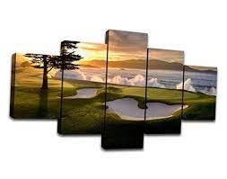 Pebble Beach Golf Course Canvas Wall