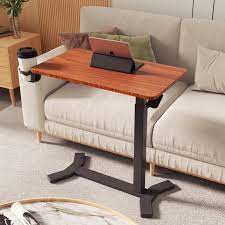 Flexispot Side Table H5 Adjustable Overbed Table 28 16 Inches Black