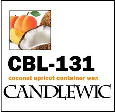 coconut apricot candle wax candlewic