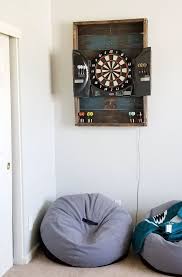 A Dart Board To Protect Wall