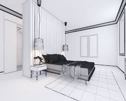 bedroom interior design 3d model
