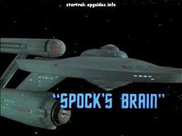Image result for star trek spock's brain