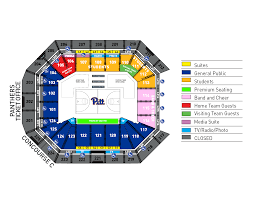 seating charts petersen events center