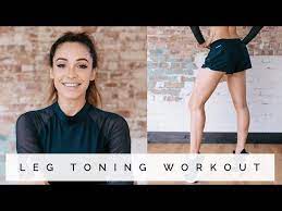leg toning exercises lean not bulk