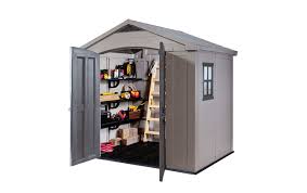 Keter Factor Shed 8x6ft Brown Keter Uk