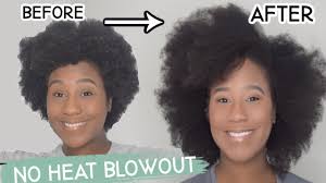 stretch 4c natural hair without heat