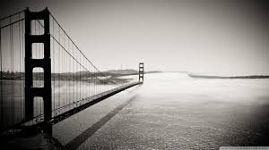 Here are some black and white bridge pictures from all over the world photographed by different artists. Golden Gate Bridge Black And White Wallpaper Weisse Fotografie Vintage Landschaft Schwarz Weiss Bilder