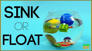 sink or float activities for kids