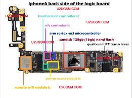 Notebook/laptop motherboard schematic diagrams for repair. Iphone 6 Full Pcb Cellphone Diagram Mother Board Layout Apple Iphone Repair Iphone Solution Iphone Screen Repair