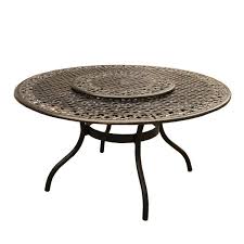 bronze with lazy susan hd2555 round